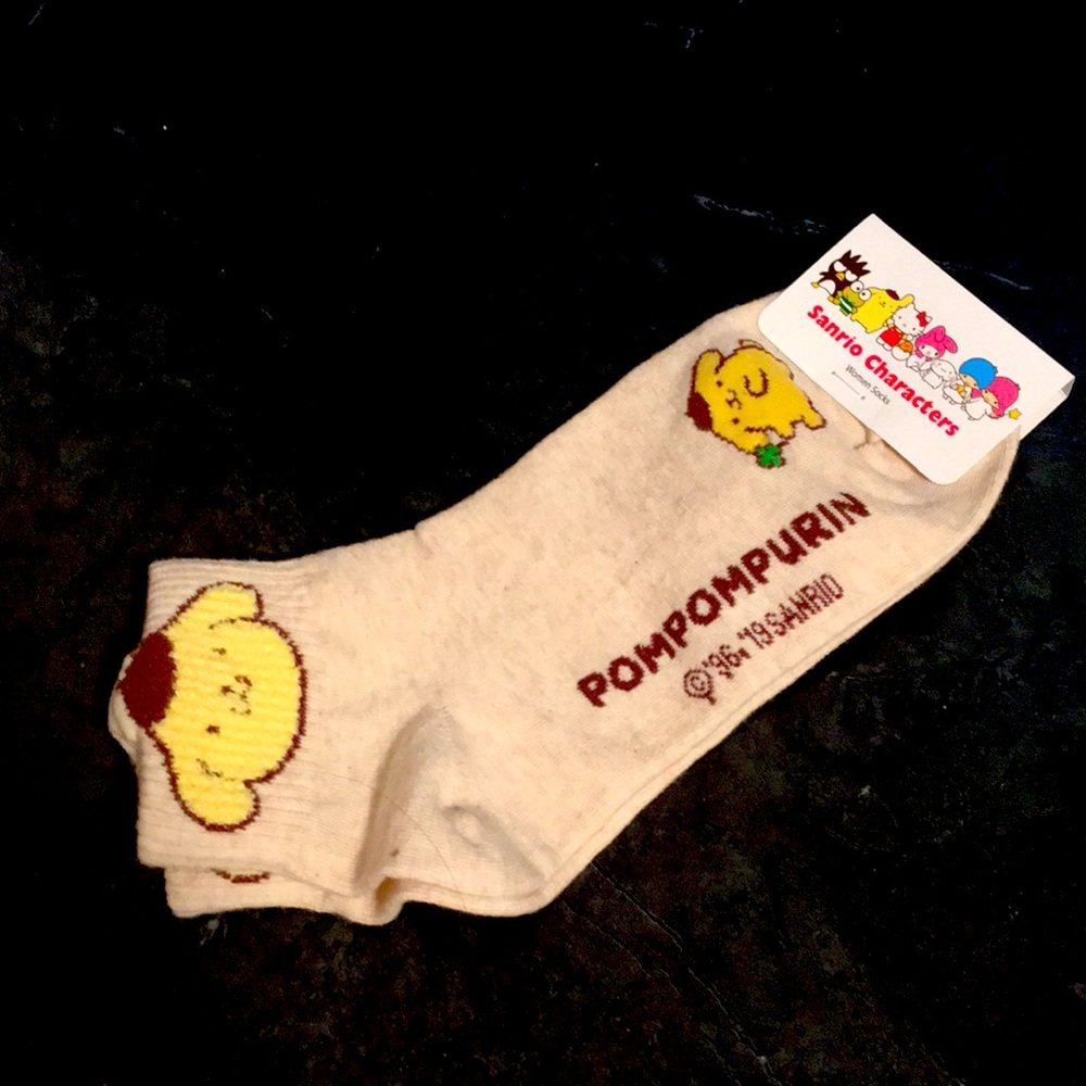 Pompompurin Sanrio Character Women Sock
